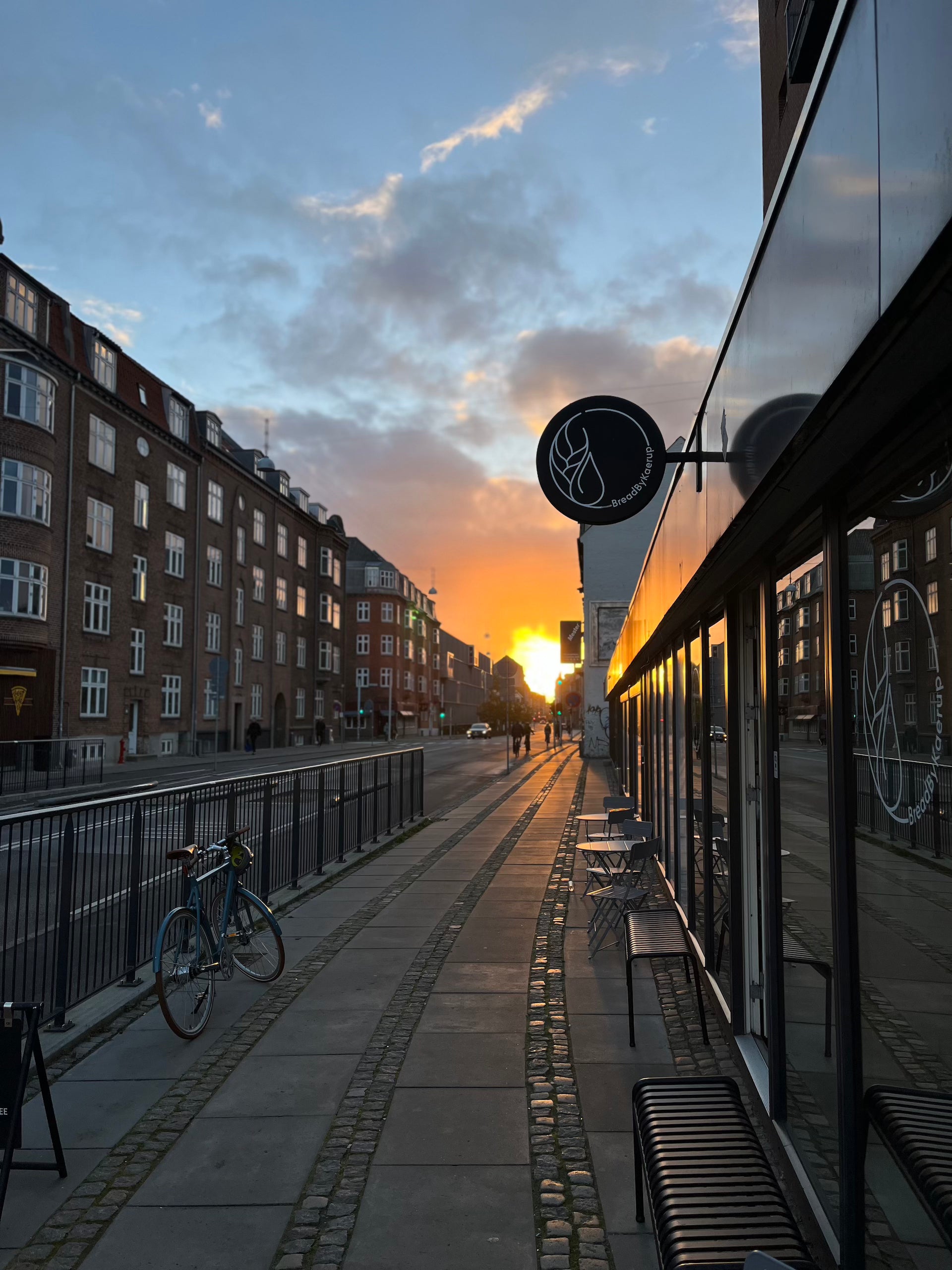 Smuk morgen hos BreadByKaerup